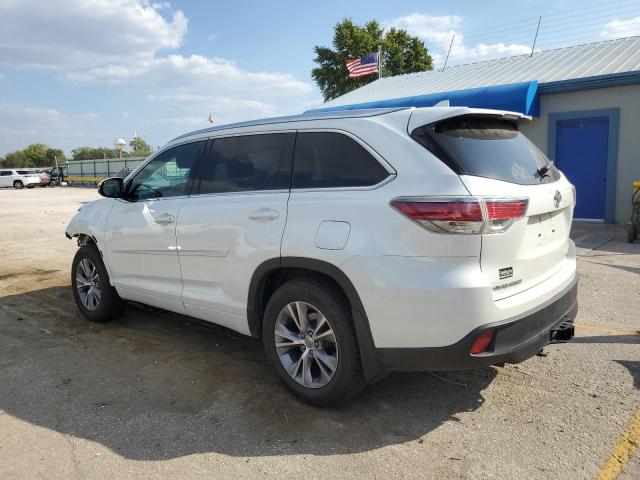 VIN 5TDJKRFH2ES059152 2014 Toyota Highlander, Xle no.2