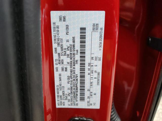 2023 FORD F150 SUPER - 1FTFW1E88PFC34701