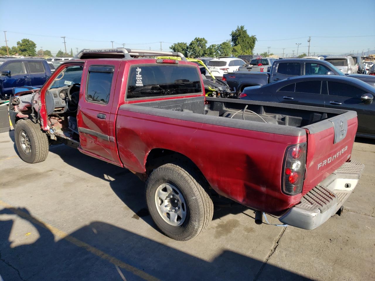 1N6ED29X53C423792 2003 Nissan Frontier Crew Cab Xe