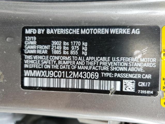 WMWXU9C01L2M43069 Mini COOPER S