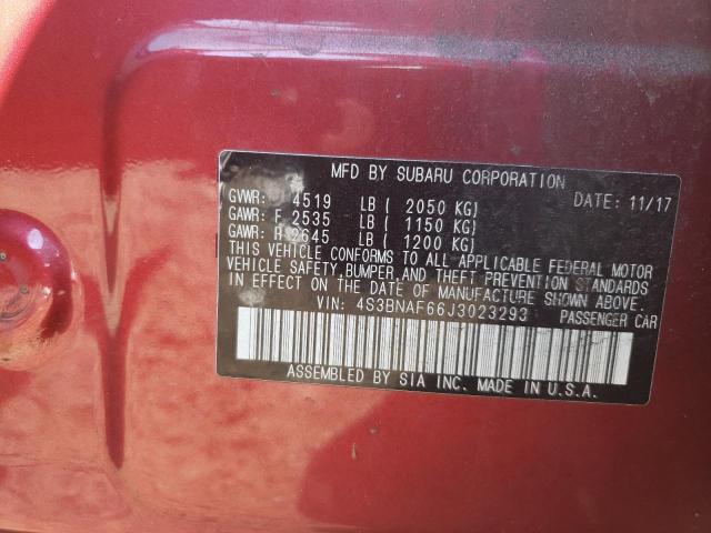 4S3BNAF66J3023293 Subaru Legacy 2.5i Premium