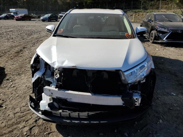 VIN 5TDJKRFHXES027100 2014 Toyota Highlander, Xle no.5