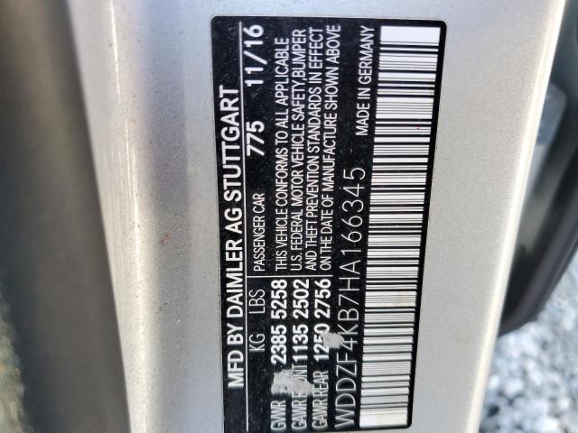WDDZF4KB7HA166345 Mercedes-Benz E 300 4matic