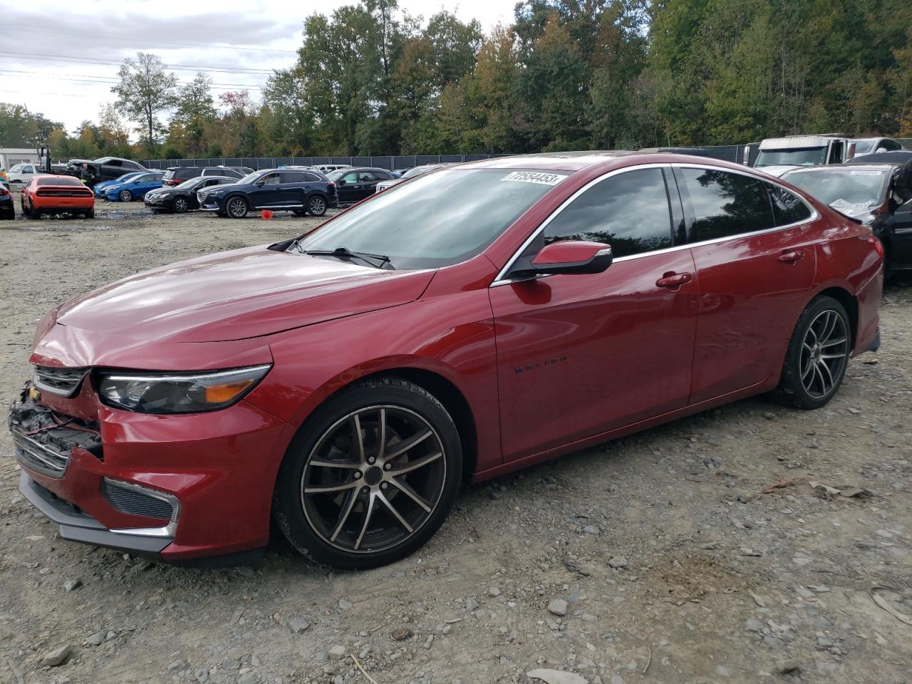 1G1ZE5ST7HF282927 2017 Chevrolet Malibu Lt