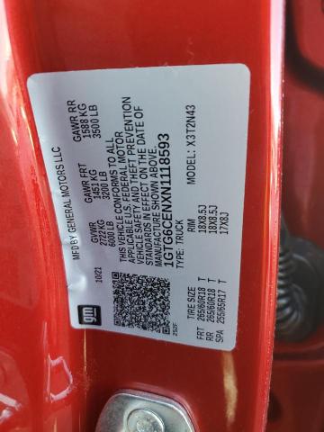 1GTG6CENXN1118593 GMC Canyon Elevation