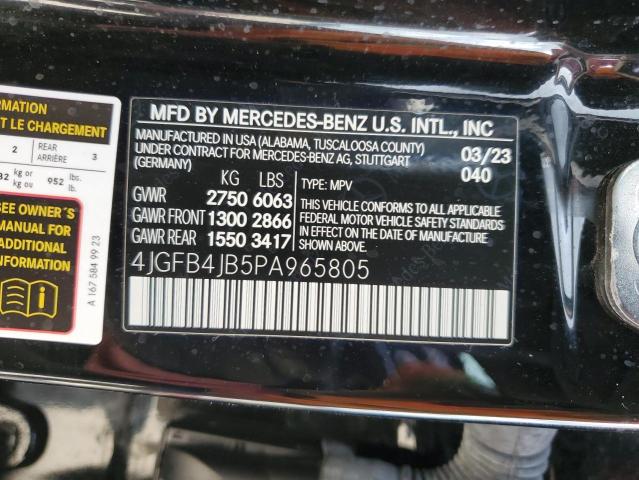 4JGFB4JB5PA965805 Mercedes-Benz GLE 350