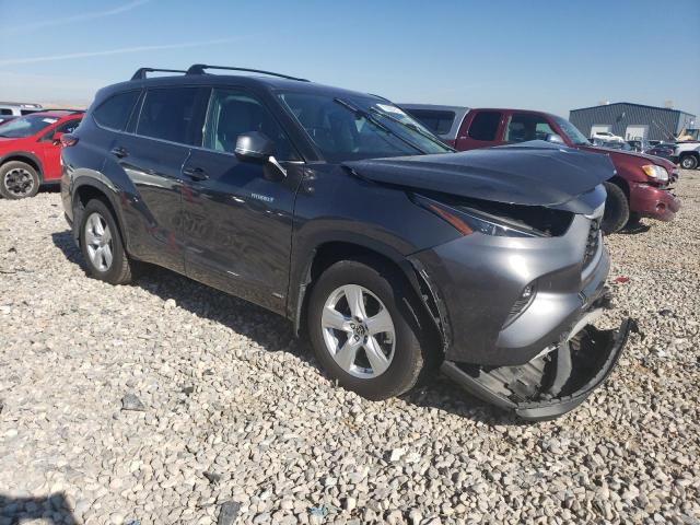 VIN 5TDBBRCH5MS025830 2021 Toyota Highlander, Hybri... no.4