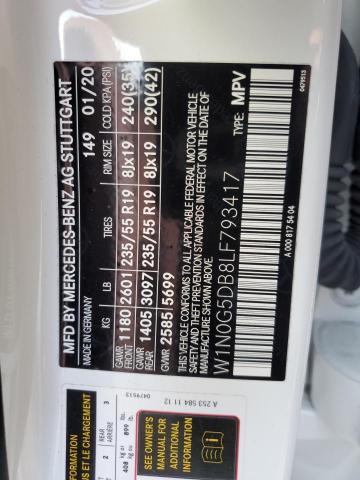 2020 MERCEDES-BENZ GLC 350E - W1N0G5DB8LF793417