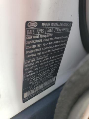 SALGS2EF8GA272083 Land Rover Range Rover Supercharged