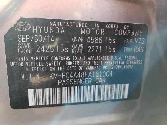 KMHEC4A48FA131004 | 2015 HYUNDAI SONATA HYB