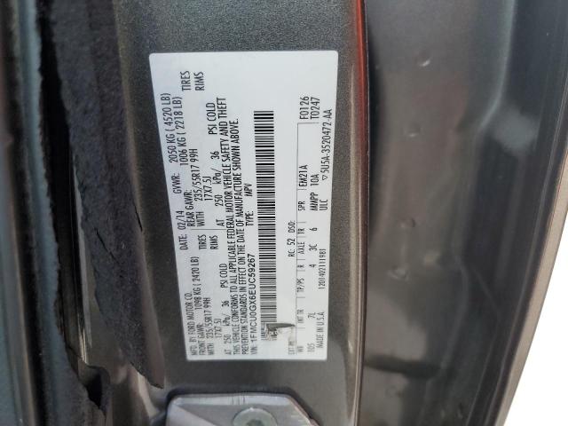 1FMCU0GX6EUC59267 Ford ESCAPE SE