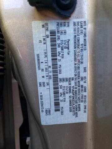 1FADP3N22JL283273 Ford Focus Titanium