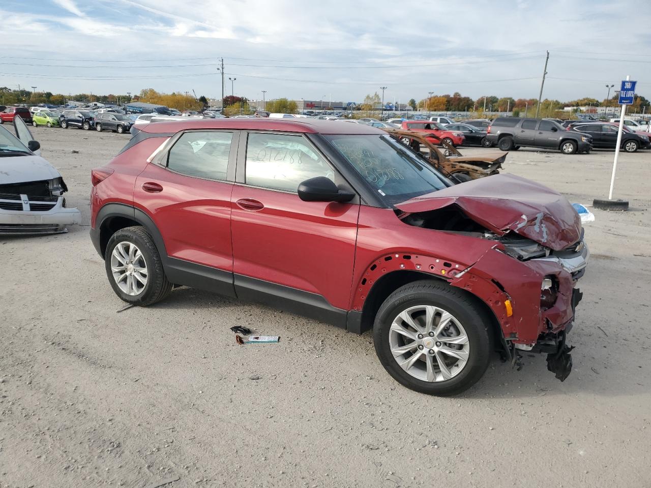 Lot #2768404816 2021 CHEVROLET TRAILBLAZE