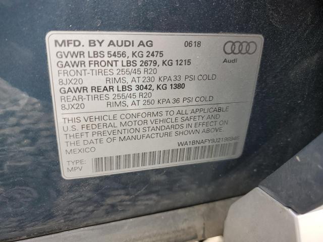 WA1BNAFY9J2198946 | 2018 AUDI Q5 PREMIUM