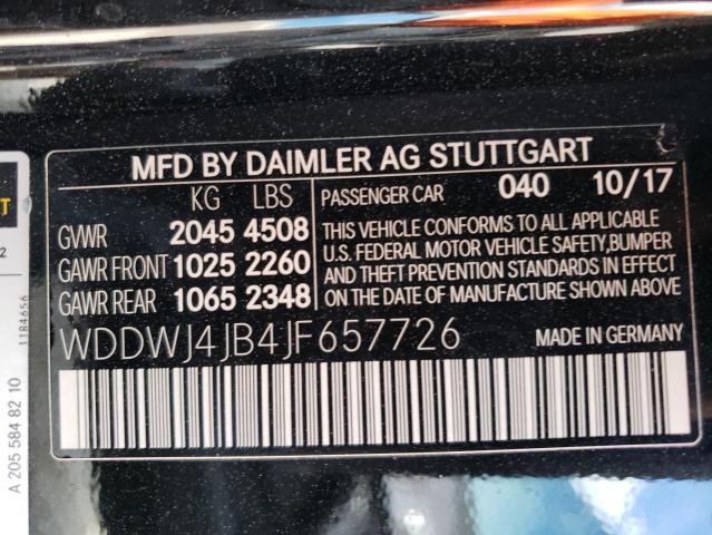 WDDWJ4JB4JF657726 2018 MERCEDES-BENZ C-CLASS, photo no. 13