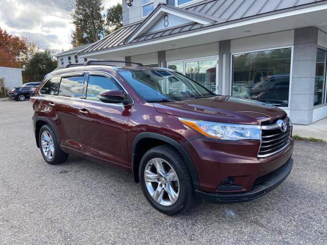 VIN 5TDDKRFH0ES053766 2014 Toyota Highlander, Limited no.1