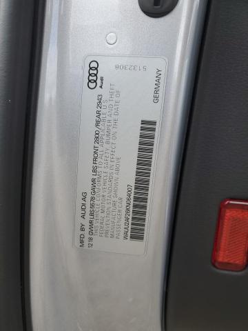 2019 Audi A7 Premium 3.0L(VIN: WAUU2AF26KN064007