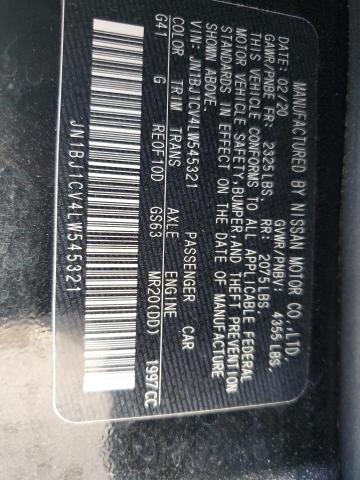 2020 NISSAN ROUGUE JN1BJ1CV4LW545321