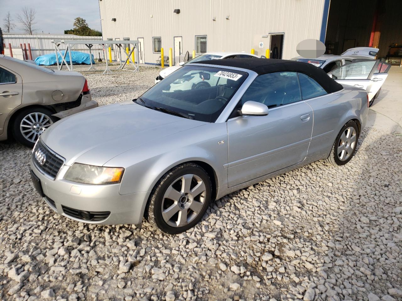 Lot #2167118311 2003 AUDI A4 1.8 CAB