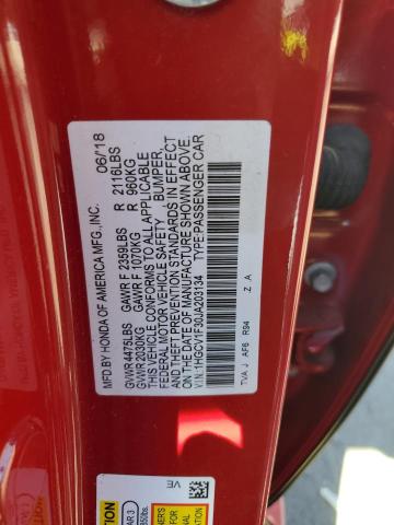 1HGCV1F30JA203134 Honda Accord Sport