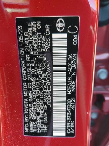 2023 TOYOTA COROLLA LE - JTDB4MEEXPJ006983