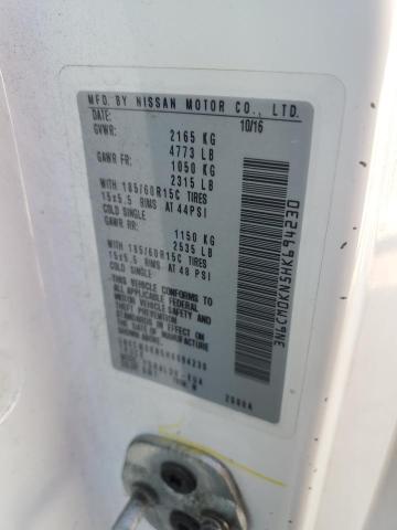 3N6CM0KN5HK694230 Nissan NV200 2.5S