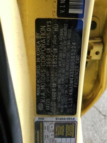 KNADM4A33G6565224 KIA RIO LX