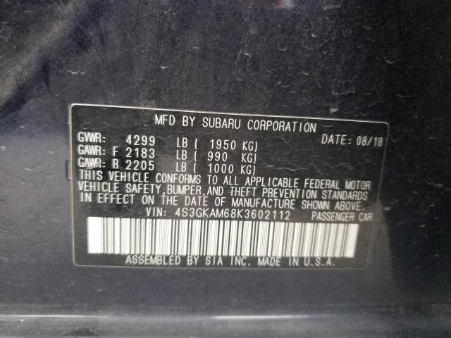 4S3GKAM68K3602112 Subaru Impreza SP 10