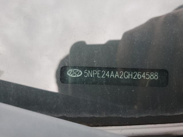 5NPE24AA2GH264588 Hyundai SONATA ECO