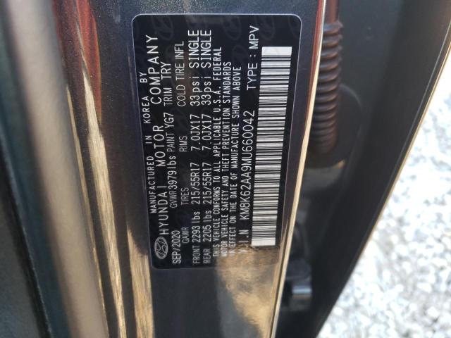 2021 HYUNDAI KONA SEL P - KM8K62AA9MU660042