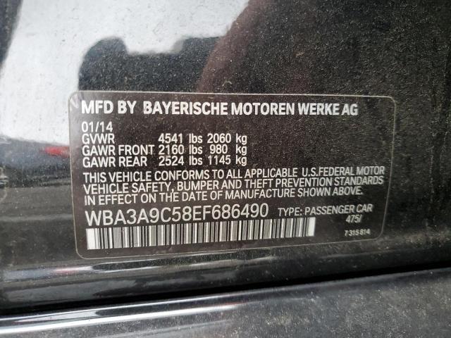 WBA3A9C58EF686490 BMW 335 I