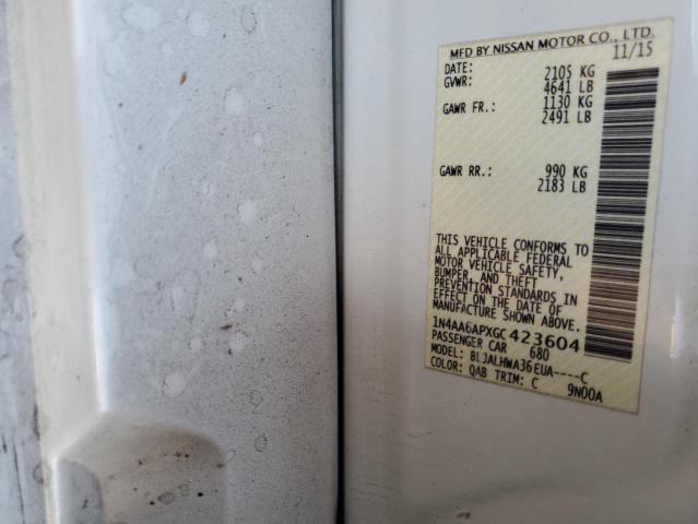 1N4AA6APXGC423604 Nissan Maxima 3.5s