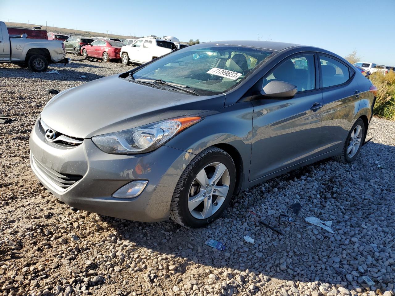 5NPDH4AE8DH333437 2013 Hyundai Elantra Gls