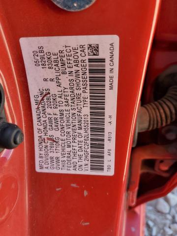 2HGFC2F62LH552013 Honda Civic Lx
