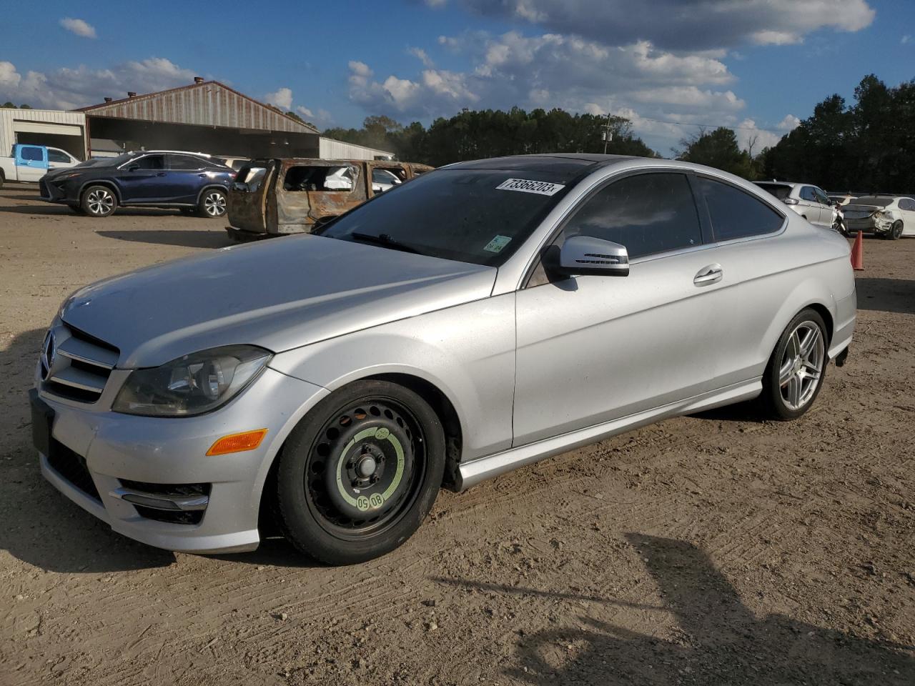 Lot #2205824712 2013 MERCEDES-BENZ C 350