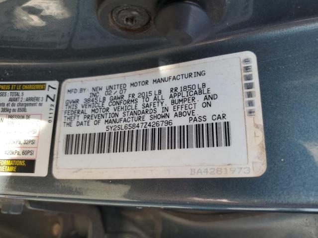 5Y2SL65847Z426796 2007 Pontiac Vibe