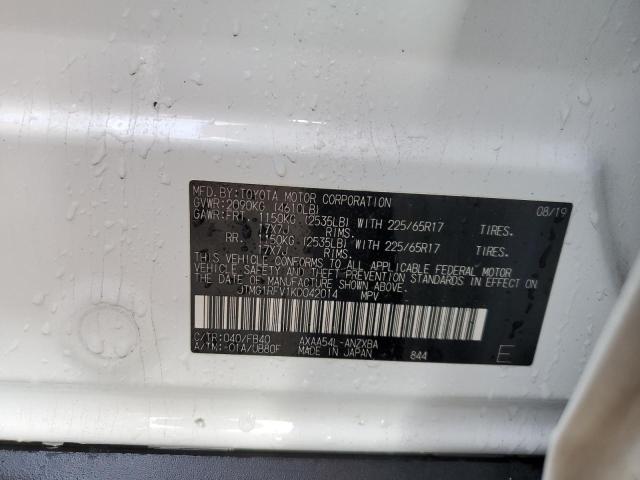 JTMG1RFV1KD042014 2019 Toyota Rav4 Le