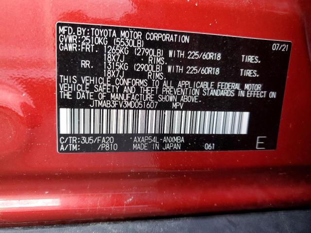 2021 TOYOTA RAV4 PRIME - JTMAB3FV3MD051607