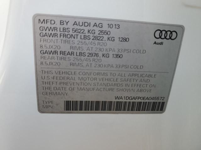 VIN WA1DGAFP0EA045572 2014 Audi Q5, Premium Plus no.13