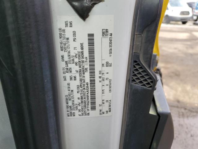 1FTYR2ZM5FKA52649 Ford Transit T-250