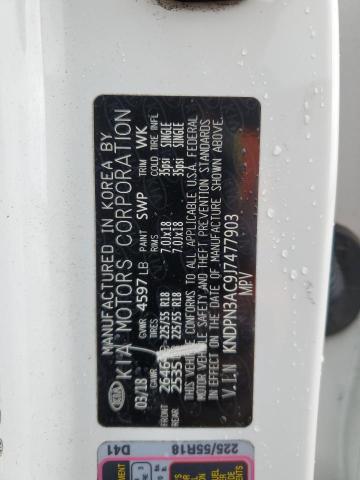 KNDPN3AC9J7477903 KIA Sportage Ex