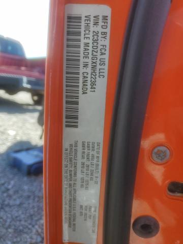 2C3CDZJGXNH223641 Dodge Challenger Gt