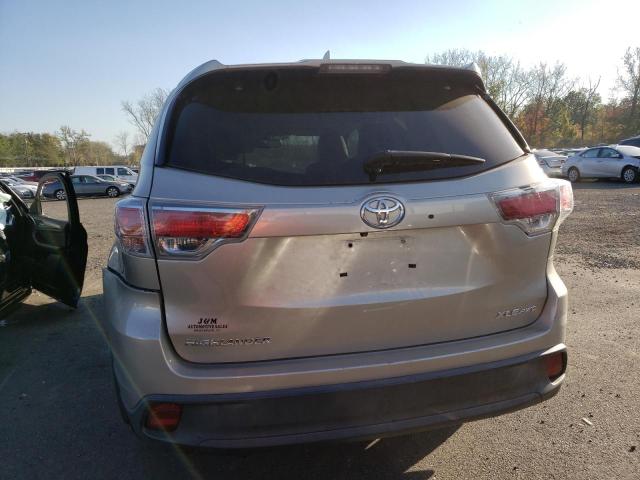 VIN 5TDJKRFH7ES009508 2014 Toyota Highlander, Xle no.6