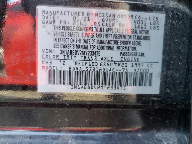 2021 NISSAN SENTRA SR - 3N1AB8DV2MY233475