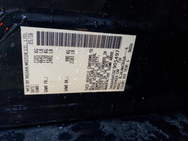 2016 NISSAN MAXIMA 3.5 - 1N4AA6AP2GC905497