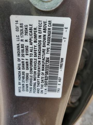 19XFB2F58EE027304 Honda Civic Lx