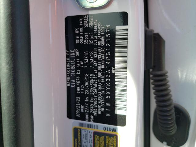 5XYK33AF4PG121574 KIA Sportage Ex