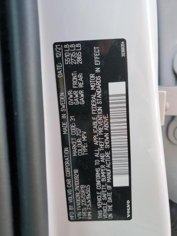 2022 VOLVO XC60 B6 IN - YV4062RL7N1009218