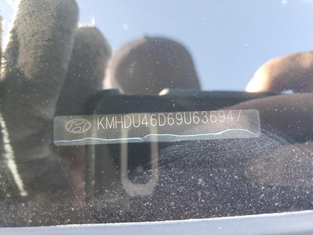 KMHDU46D69U636947 | 2009 Hyundai elantra gls