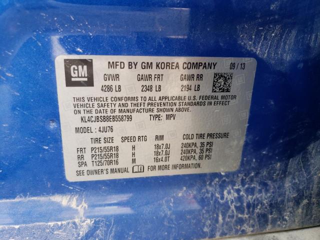 KL4CJBSB8EB558799 Buick Encore Convenience